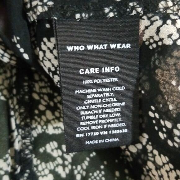 Who what wear sheer top size large‎ - Picture 5 of 5
